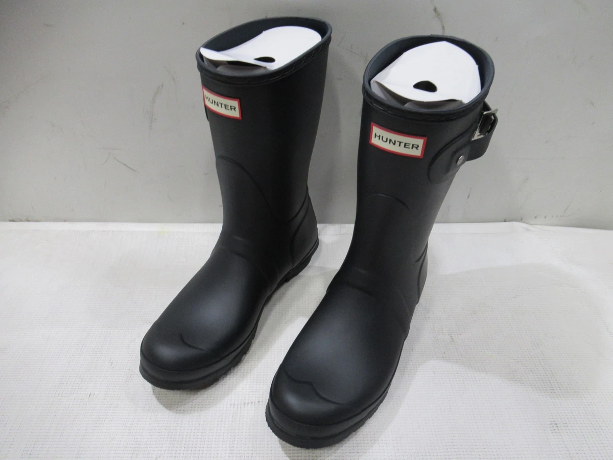 Hunter Original Short Blue Boots for Women for sale | eBay