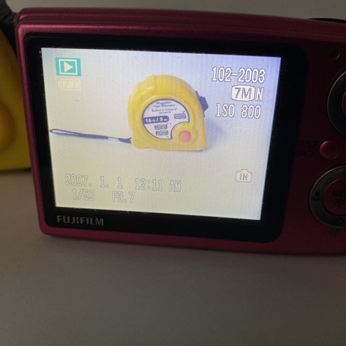 Fujifilm Digital Camera FinePix Z10fd 7.2MP 3X Optical Zoom Pink AS IS READ - Picture 16 of 18