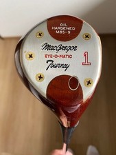 MacGregor Tourney M85 Persimmon Driver Vintage Steel Shaft S400 Unused Japan
