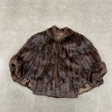 Vintage 50s 60s Baker Fur Co. Seattle Mink Fur Stole Wrap Shawl