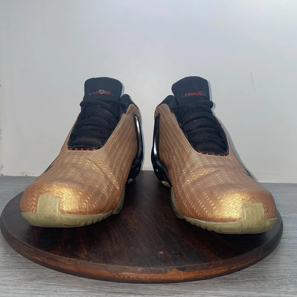 Nike Zoom Hyperflight Premium León Dorado 587561-900 Metálico Cobre/Negro Hombres 9.5 Foto 4 de 4