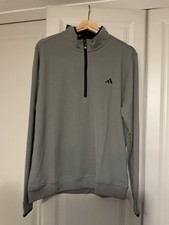 ADIDAS CORE LIGHT WEIGHT 1/4 ZIP GOLF TOP NEVER WORN TAGGED MEDIUM