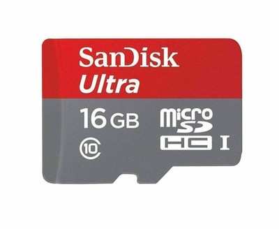 Sandisk Micro SD Karte Card Class10 16GB  80MB/s Speicherkarte