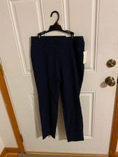 BRAND NEW WOMEN'S SIZE 8 REGULAR A NEW DAY NAVY SKINNY ANKLE PANTS