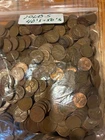 10 lbs of Wheat Pennies bulk lot  with all mints D / S / P 1940's & 1950's