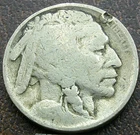 US 1913-S Variety 2 Buffalo Nickel  **