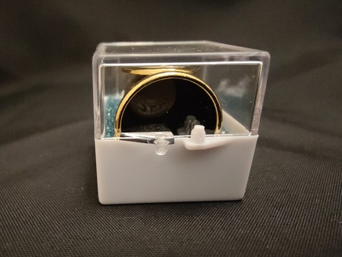 Dedal de coleccionista recuerdo FLORIDA tono dorado nuevo en caja - Imagen 22 de 24