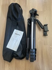 CAMBOFOTO SAB265 Tripod 55 w/ Bag Phone Mount Quick Release, Open Box New