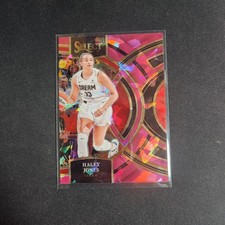 Haley Jones 2024 Select WNBA Premier Pink Cracked Ice Prizm #165 Dream   L50
