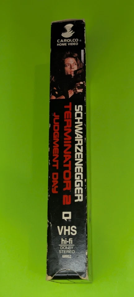 terminator 2: judgement day vhs t2 arnold schwarzenegger, james cameron - Image 3 of 4