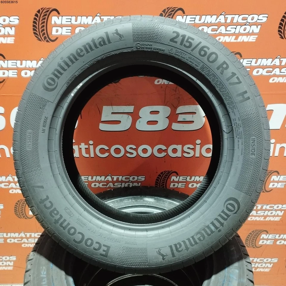 215 60 R17 96H CONTINENTAL ECO CONTACT 7 5.8/5.8MM  REF. 14957 - Imagen 3 de 4