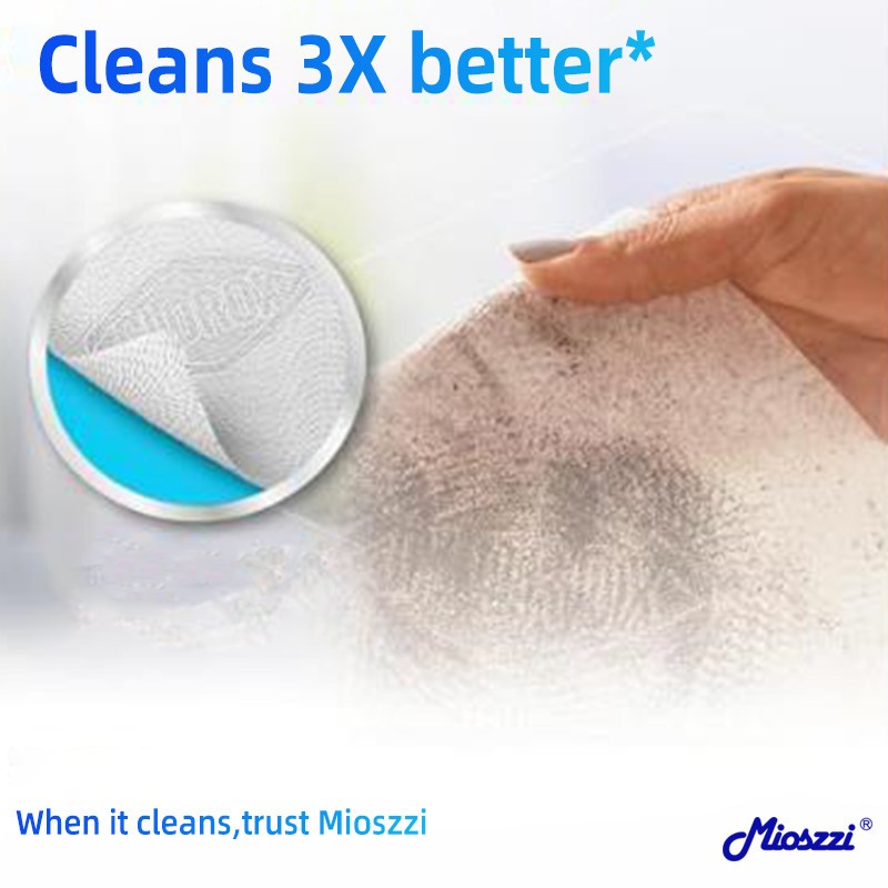 2Pk Mioszzi Grill Cleaner Wipes,Oven&BBQ Safe Degreaser in Seconds,No Residue