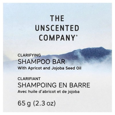 Clarifying Shampoo Bar, For Fine to Wavy Hair Types, 2.3 oz (65 g)