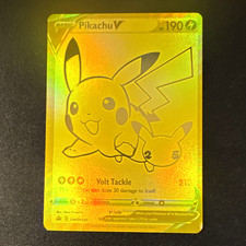 Pokemon TCG Pikachu V SWSH145 Sword & Shield Promo Holo 190 HP English on eBay