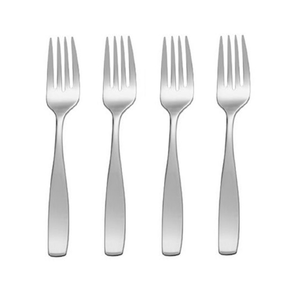 Mikasa Satin Loft 18/10 Stainless Steel Salad Fork (Set of Four)