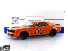 SOLIDO 1/18 - DODGE CHALLENGER R/T SCAT WIDEBODY HAZZARD TRIBUTE 2023 S1805713-A
