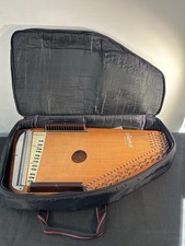 OSCAR SCHMIDT AUTOHARP 15 CHORD 36 STRING W/ Tuning Wrench/Case