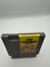 Caveman Games (Nintendo NES, 1990) Cart Only - Tested!