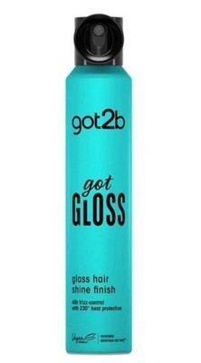 Spray para Hair cabello Got2b GotGloss acabado brillo Shiny Glass Hair 200 ml
