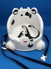 Fisher Price Cow Booster Chair Seat with Strap
