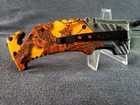 Rite Edge 8" Orange Camo Spring Assisted Liner Lock Rescue Pocket Knife - No Box — photo 5