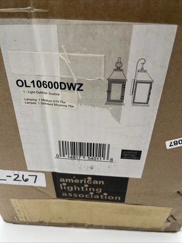 Feiss Shepherd 1 Light Outdoor Sconce, Dark Weathered Zinc- OL10600DWZ - Picture 3 of 10