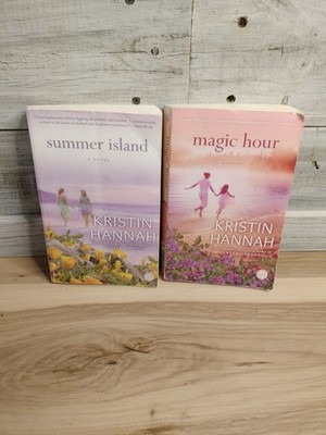  2 Book Lot Magic Hour & Summer Island  by Hannah, Kristin