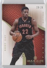 2012-13 Panini Immaculate Gold 23/25 Rudy Gay #93 h8k