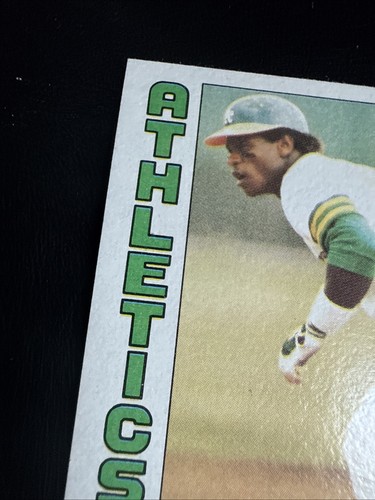 1984 Topps Set-Break #230 Rickey Henderson NM-MT  HOF Sharp Corners NICE Center - Picture 6 of 7