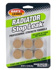 Bar's Leaks HDC Radiator Stop Leak Tablet - 60 Grams, Brown Pack of 1,