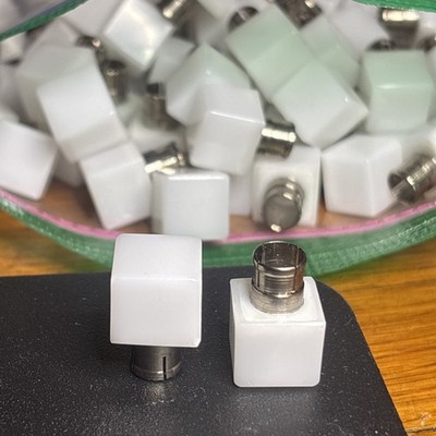 Dialight/Dialco White 1/2'' Square Switch Indicator Lens Cap