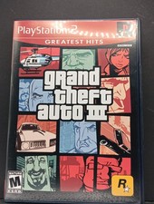Playstation 2 Greatest Hits Grand Theft Auto III. Manual Included. Rockstar...