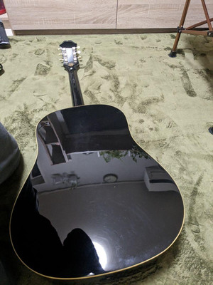 Acoustic Guitar Epiphone 1963-AJ-45 EB Black Limited Custom Shop S