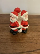 Ron Gordon Designs Christmas Santa Trio Candlestick Holder Japan