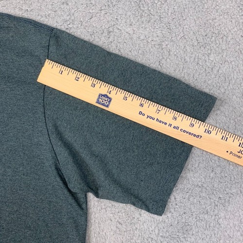Patagonia Shirt Mens Large Green Short Sleeve Responsibili-Tee Line Logo NWT - Picture 9 of 12