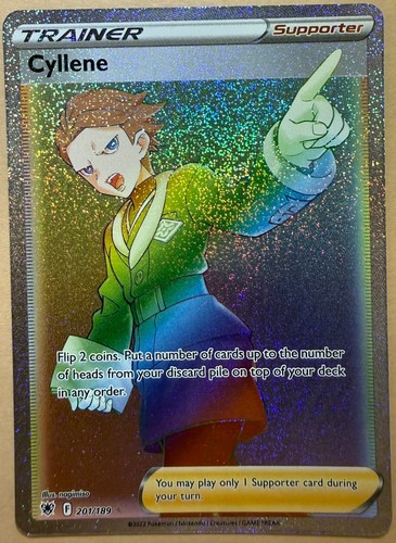 Cyllene (Secret) 201/189 SWSH10: Astral Radiance Pokemon NM Holofoil