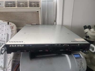 Supermicro CSE-813M Server X10SRI-F Board 1x Xeon E5-2620V4 No RAM NO HDD   