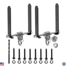 2-Pack Heavy Duty Swing Hangers - 180° Accessories, 660LB Capacity for Swings