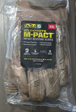 Mechanix Wear M-Pact Full Finger Impact Gloves Touchscreen TPR Coyote XXL