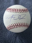 MATT OLSON SIGNED AUTOGRAPHED OML BASEBALL FANATICS COA A'S BRAVES 4X ALL STAR