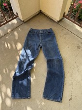 Vintage 80 s 90 s Levi s 501 Denim Size 28x31 Dark Wash Button Fly