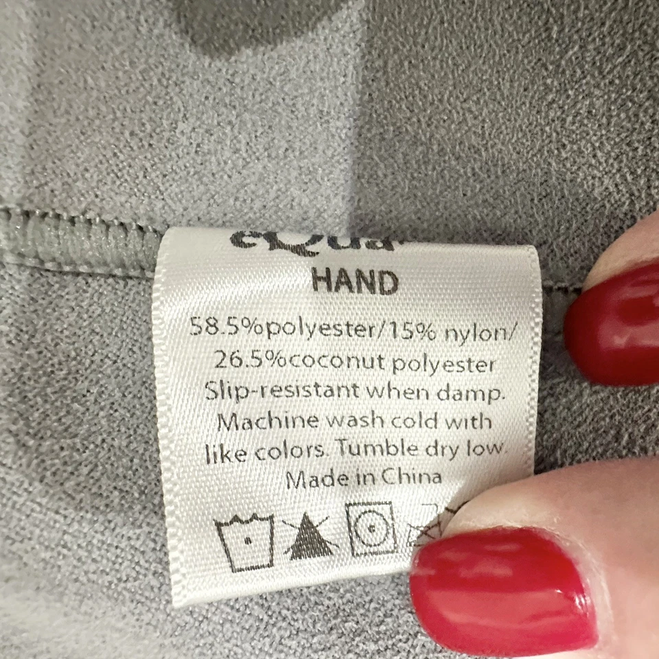 "Lululemon The Towel Yoga 26"" x 72"" granizo gris microfibra suave" Foto 4 de 4