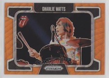 2025 Panini Prizm The Rolling Stones Orange Wave /259 Charlie Watts #61 1y9