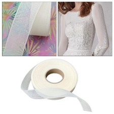 Stitched Hem Garment Fusing Iron-On Sewing Crafts Accessories for Chiffon