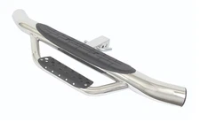 GO RHINO D360PS POLISHED STAINLESS STEEL DOMINATOR HITCH STEP FOR 2 RECEIVERS