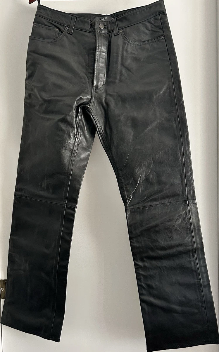 パンツ OLD GAP Leather Pants Size 30R Vintage Gap Black Leather Pants, 30x32, SOLD – KingsPIER vintage