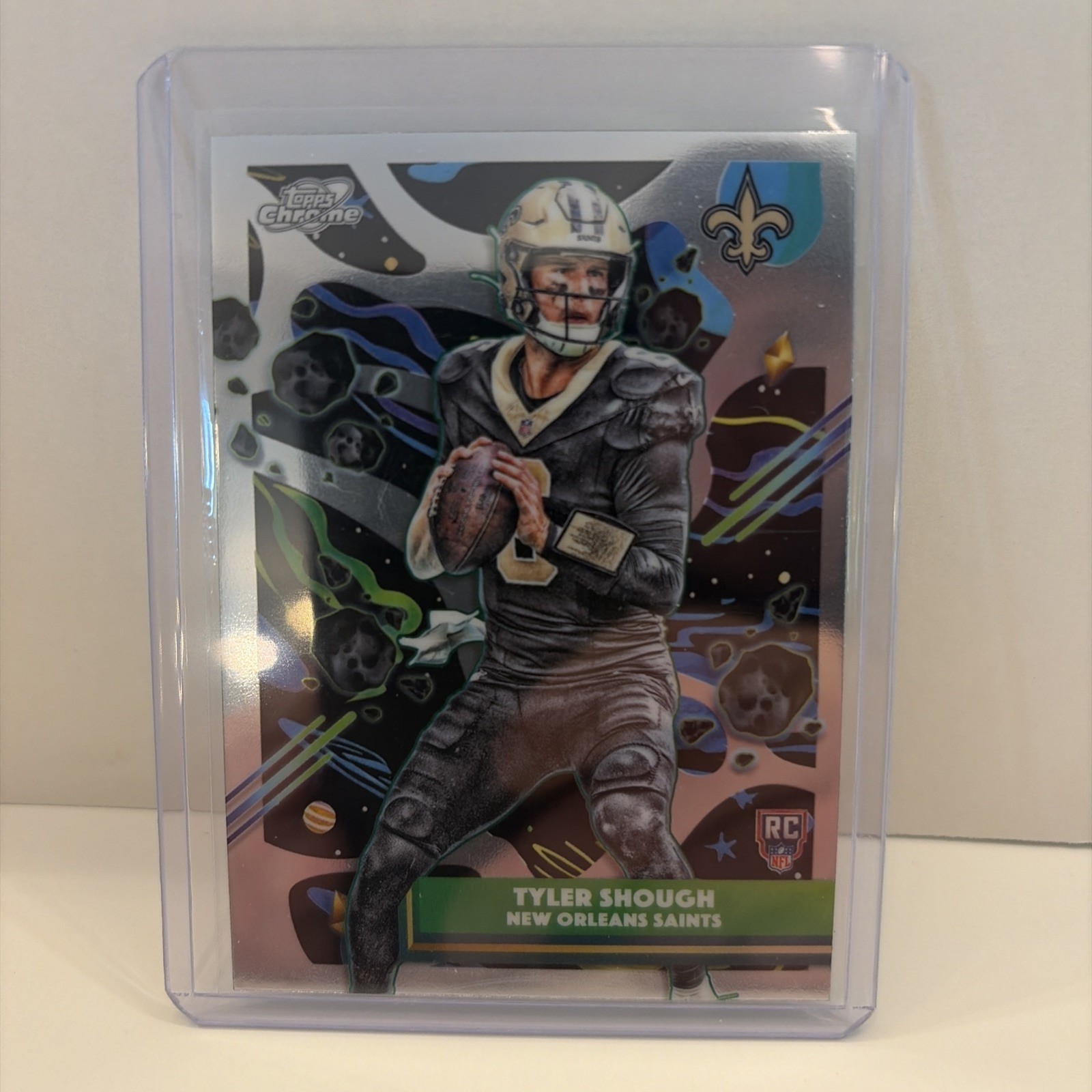 Tyler Shough Topps Cosmic Chrome #171 Base