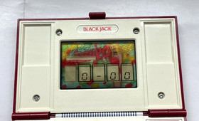 Vintage 1985 GAME & WATCH - BLACKJACK BJ-60 - LCD Game (Very Good Condition)