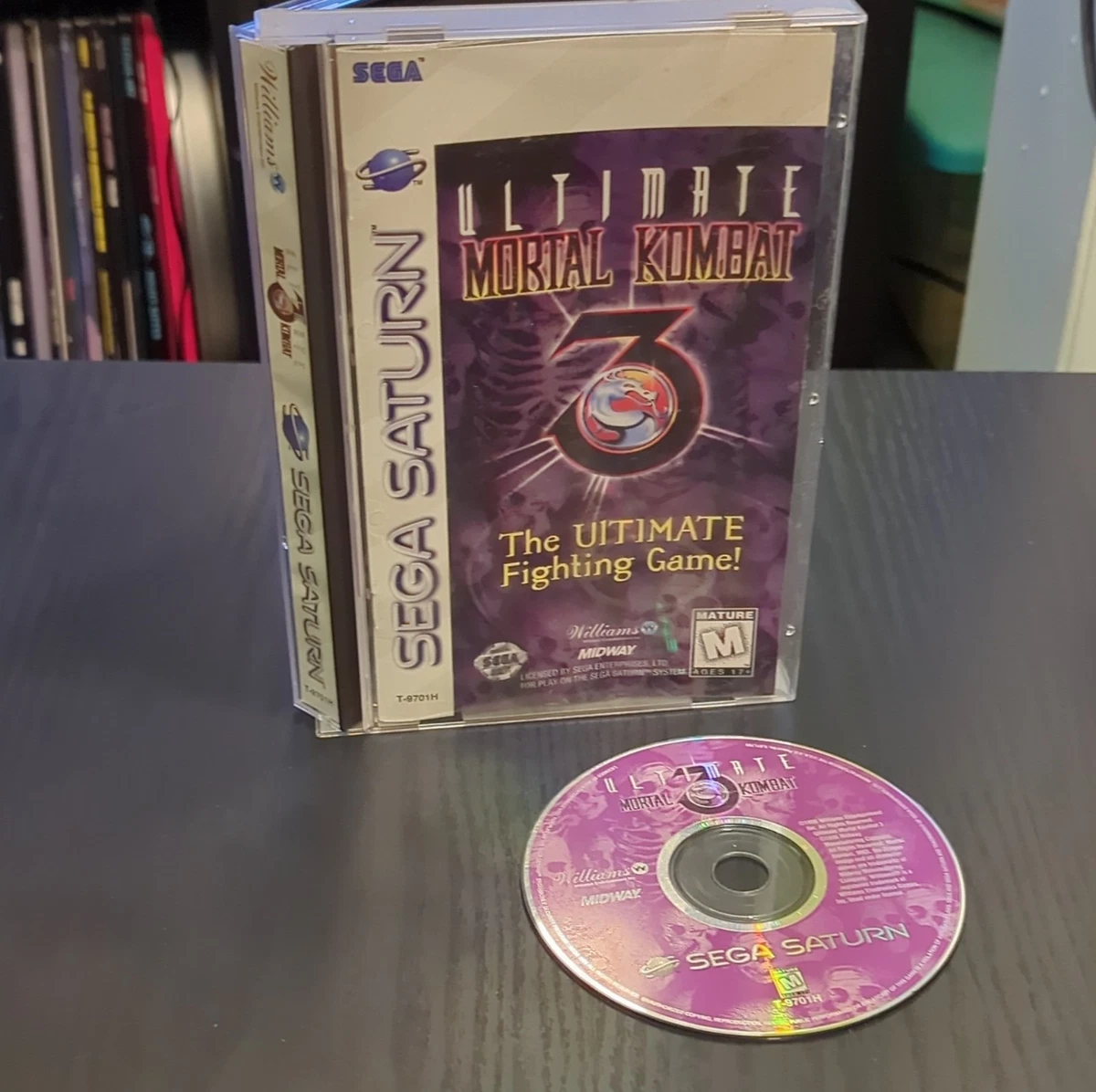 Ultimate Mortal Kombat 3 – SEGA Saturn – Version PAL Complète (CIB) – Très Bon état