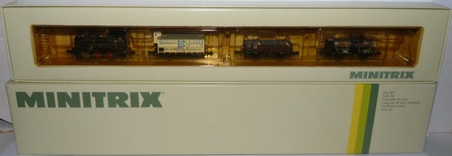 Trix Minitrix 11019 Spur N ++ Pfälz. Güterzug mit Dampflok R 3/3 in OVP ++#C5_66 | Condition: Gebraucht